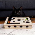 Cat Claw Grinder Interactive Puzzle Box With 3 Cat Scratch Balls